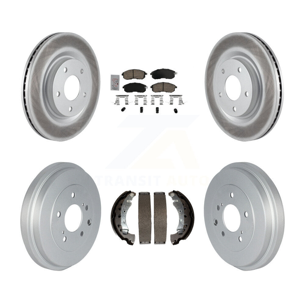 Transit Auto KGA-105487 Disc Brake Kit for 2017-2019 Nissan Sentra - Front and Rear