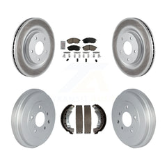 Transit Auto KGA-105487 Disc Brake Kit for 2017-2019 Nissan Sentra - Front and Rear