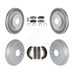 Transit Auto KGA-105488 Disc Brake Kit for 2017-2019 Nissan Sentra - Front and Rear