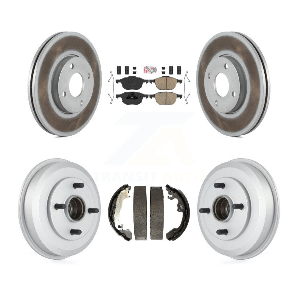 Transit Auto KGA-105489 Disc Brake Kit for 2005-2007 Ford Focus - Front and Rear