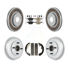 Transit Auto KGA-105489 Disc Brake Kit for 2005-2007 Ford Focus - Front and Rear