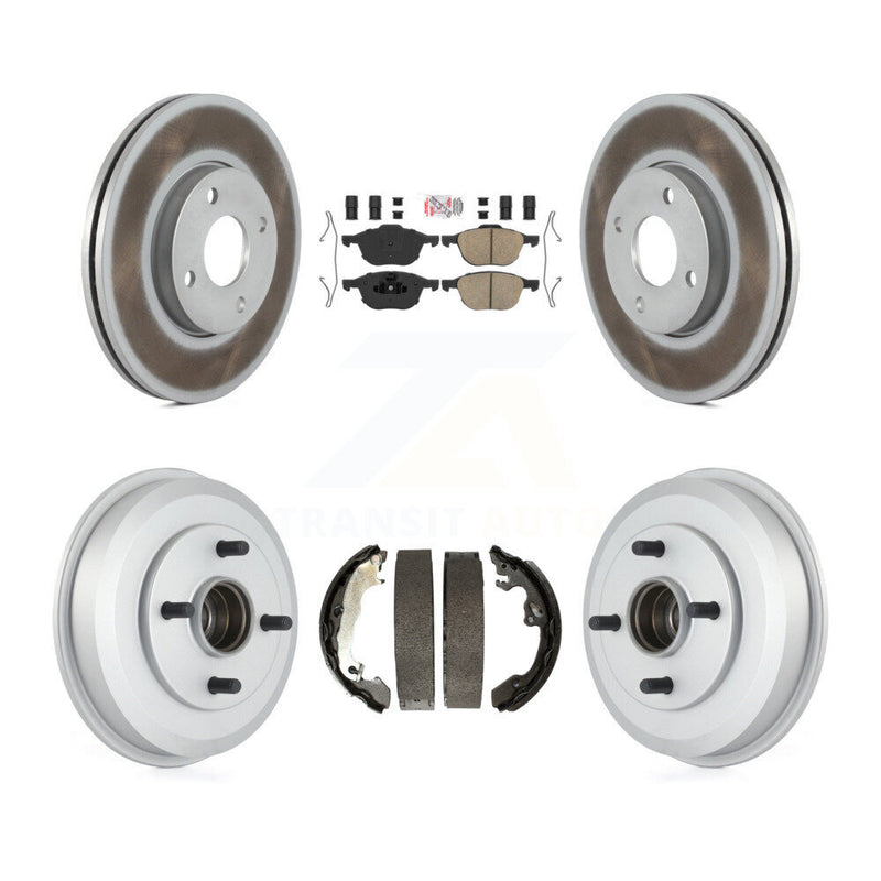 Transit Auto KGA-105489 Disc Brake Kit for 2005-2007 Ford Focus - Front and Rear