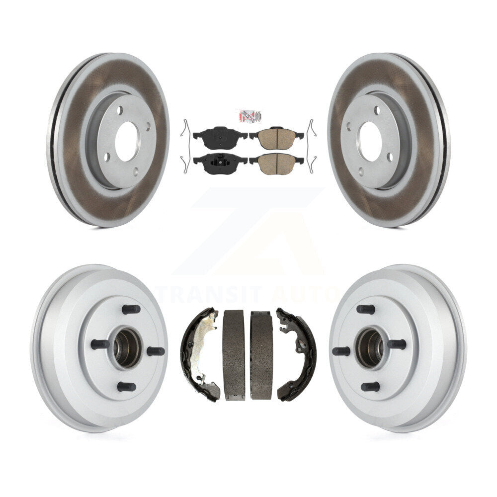 Transit Auto KGA-105490 Disc Brake Kit for 2005-2007 Ford Focus - Front and Rear