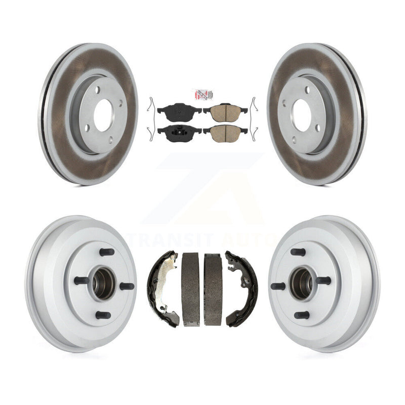 Transit Auto KGA-105490 Disc Brake Kit for 2005-2007 Ford Focus - Front and Rear