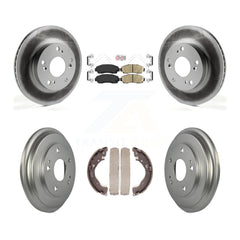 Transit Auto KGA-105493 Disc Brake Kit for 2015 Honda Civic - Front and Rear