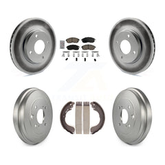 Transit Auto KGA-105494 Disc Brake Kit for 2007-2012 Nissan Versa - Front and Rear