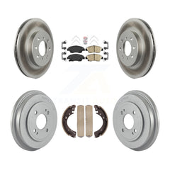 Transit Auto KGA-105496 Disc Brake Kit for 2004-2005 Honda Civic - Front and Rear