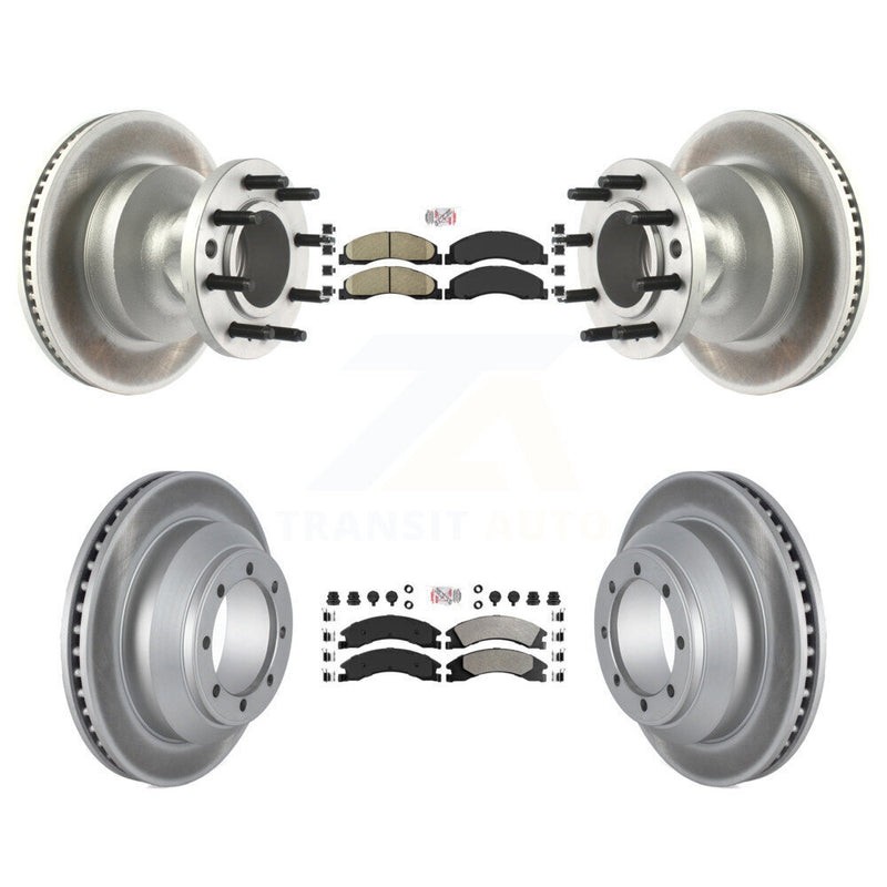 Transit Auto KGA-105505 Disc Brake Kit for 2008-2023 Ford E-350 Super Duty, Ford E-350 Econoline - Front and Rear