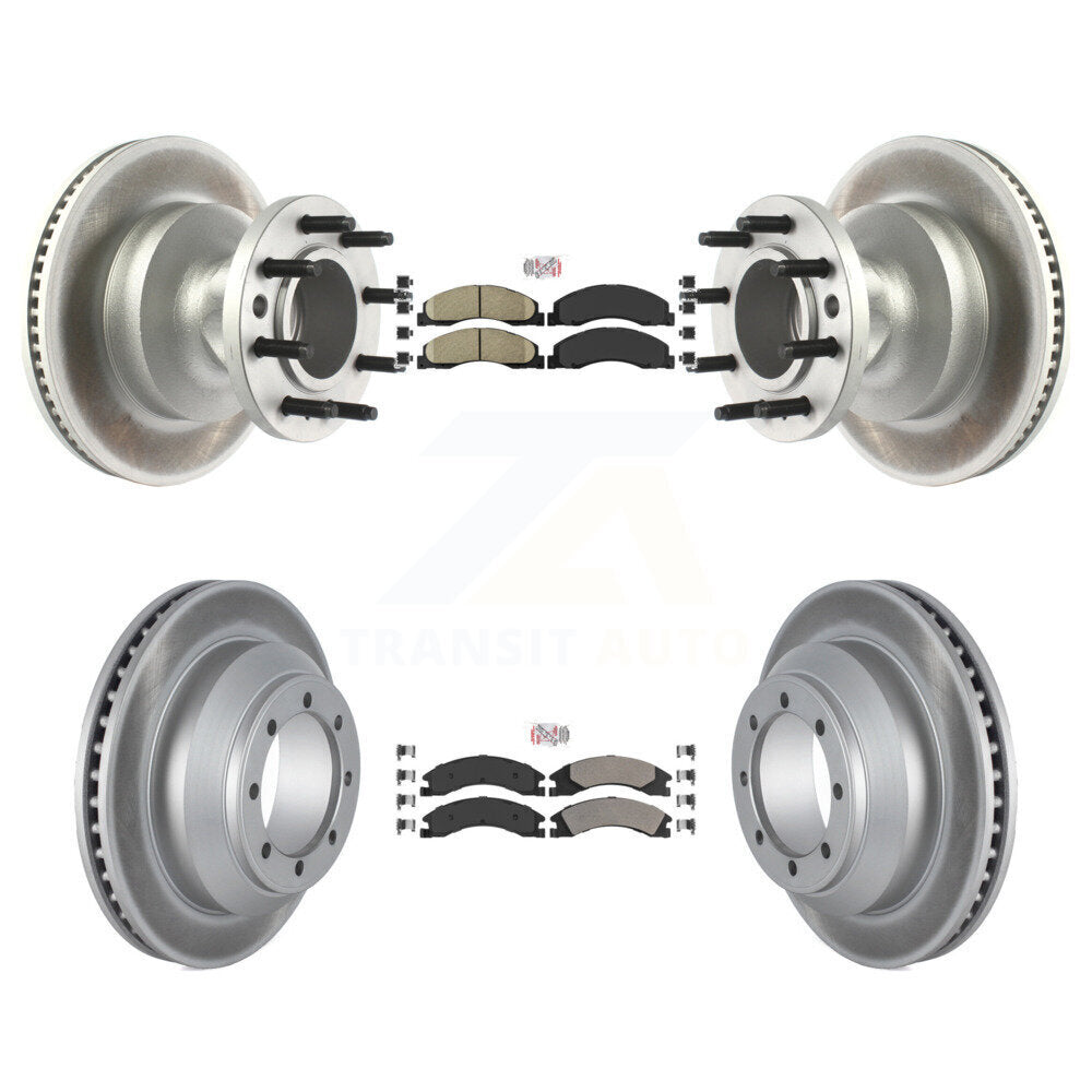 Transit Auto KGA-105506 Disc Brake Kit for 2008-2023 Ford E-350 Super Duty, Ford E-350 Econoline - Front and Rear