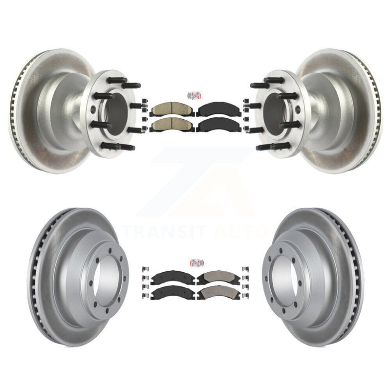 Transit Auto KGA-105506 Disc Brake Kit for 2008-2023 Ford E-350 Super Duty, Ford E-350 Econoline - Front and Rear