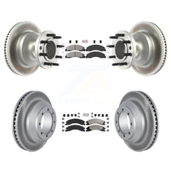 Transit Auto KGA-105508 Disc Brake Kit for 2008-2023 Ford E-350 Super Duty, Ford E-350 Econoline - Front and Rear