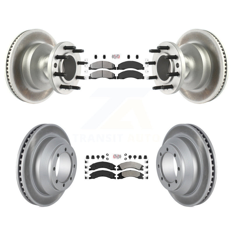 Transit Auto KGA-105508 Disc Brake Kit for 2008-2023 Ford E-350 Super Duty, Ford E-350 Econoline - Front and Rear