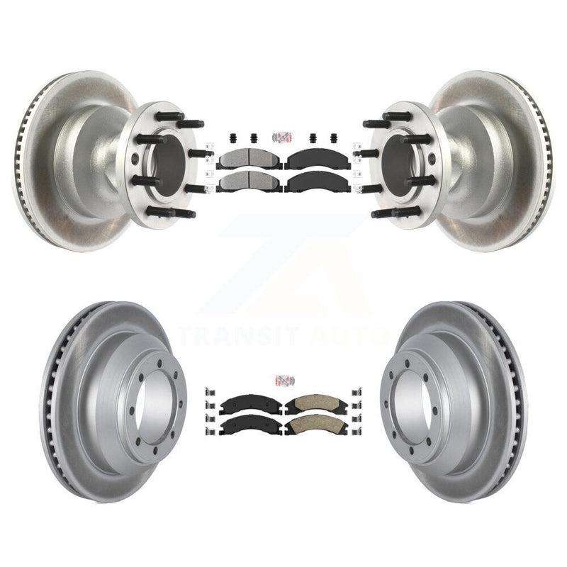 Transit Auto KGA-105510 Disc Brake Kit for 2008-2023 Ford E-350 Super Duty, Ford E-350 Econoline - Front and Rear