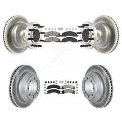 Transit Auto KGA-105511 Disc Brake Kit for 2008-2023 Ford E-350 Super Duty, Ford E-350 Econoline - Front and Rear
