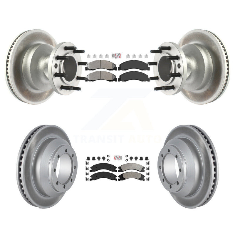 Transit Auto KGA-105511 Disc Brake Kit for 2008-2023 Ford E-350 Super Duty, Ford E-350 Econoline - Front and Rear