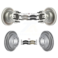 Transit Auto KGA-105513 Disc Brake Kit for 2008-2023 Ford E-350 Super Duty, Ford E-350 Econoline - Front and Rear