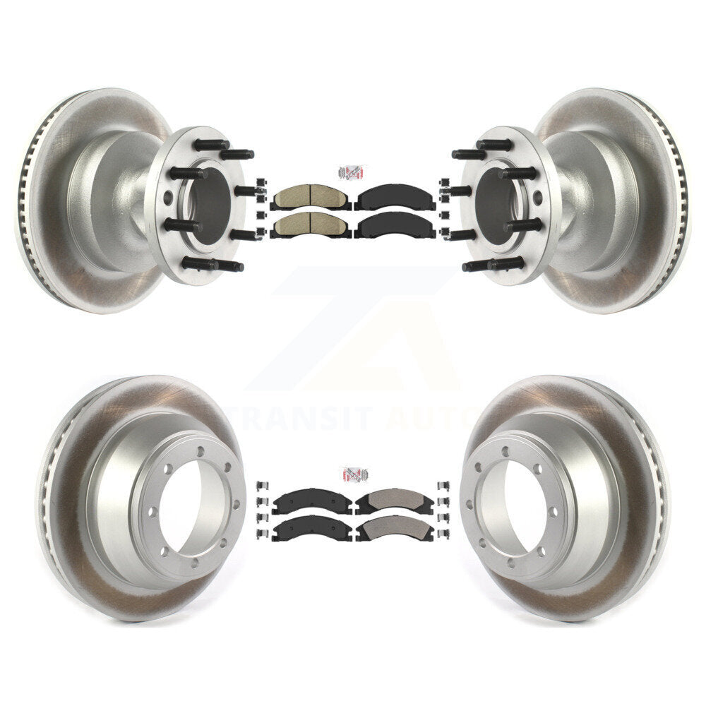Transit Auto KGA-105517 Disc Brake Kit for 2009-2010 Ford E-450 Super Duty - Front and Rear