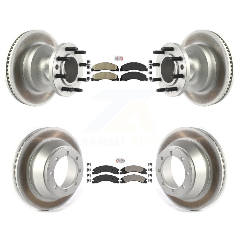 Transit Auto KGA-105517 Disc Brake Kit for 2009-2010 Ford E-450 Super Duty - Front and Rear