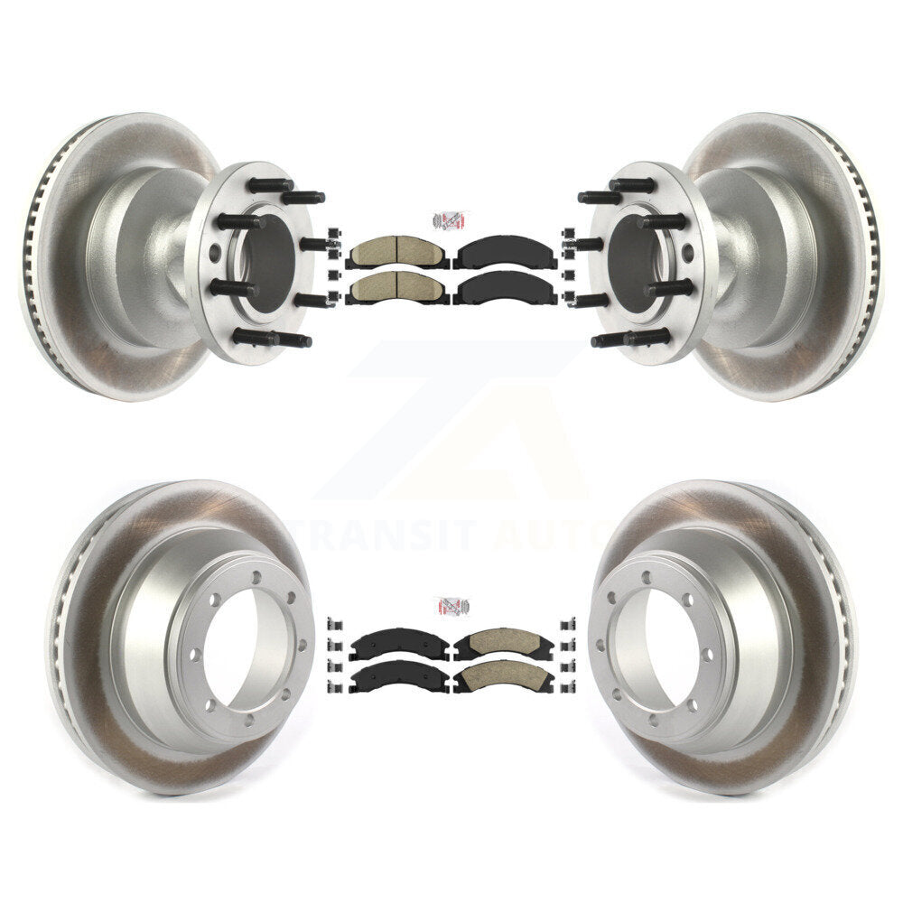 Transit Auto KGA-105518 Disc Brake Kit for 2009-2010 Ford E-450 Super Duty - Front and Rear