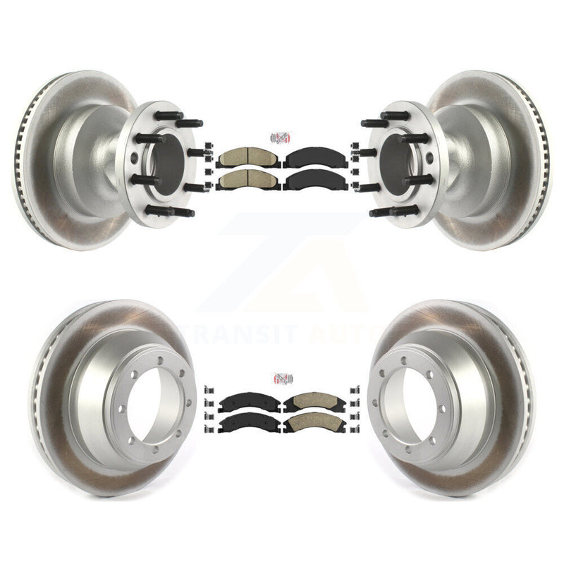 Transit Auto KGA-105518 Disc Brake Kit for 2009-2010 Ford E-450 Super Duty - Front and Rear
