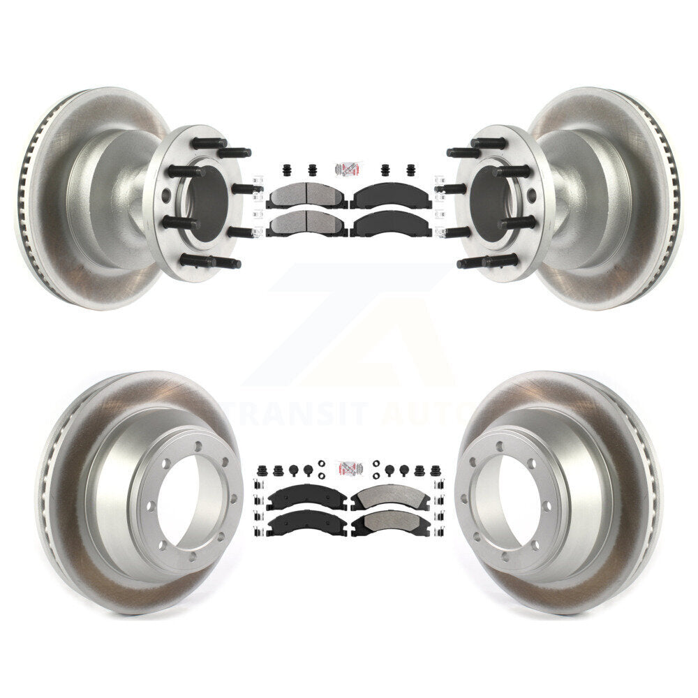 Transit Auto KGA-105519 Disc Brake Kit for 2009-2010 Ford E-450 Super Duty - Front and Rear