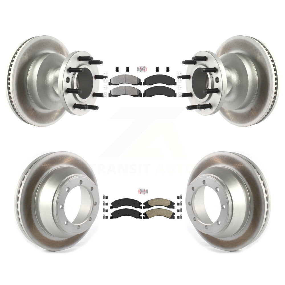 Transit Auto KGA-105521 Disc Brake Kit for 2009-2010 Ford E-450 Super Duty - Front and Rear