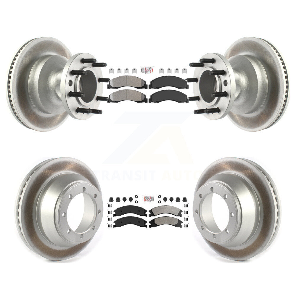 Transit Auto KGA-105522 Disc Brake Kit for 2009-2010 Ford E-450 Super Duty - Front and Rear