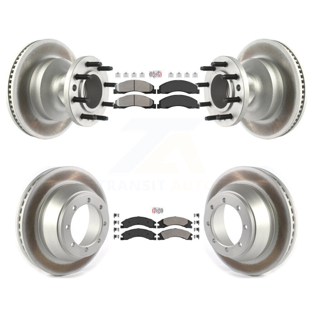 Transit Auto KGA-105523 Disc Brake Kit for 2009-2010 Ford E-450 Super Duty - Front and Rear