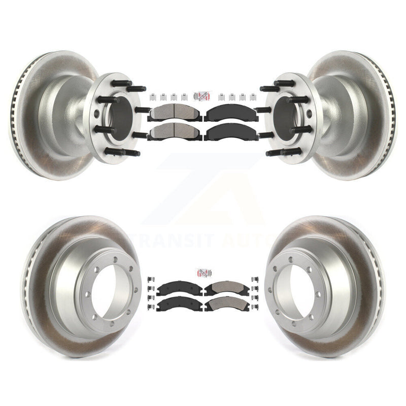 Transit Auto KGA-105523 Disc Brake Kit for 2009-2010 Ford E-450 Super Duty - Front and Rear