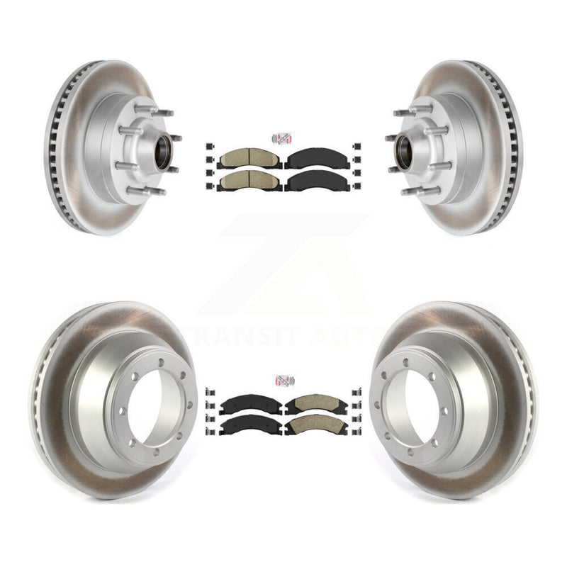 Transit Auto KGA-105527 Disc Brake Kit for 2009-2010 Ford E-450 Super Duty - Front and Rear