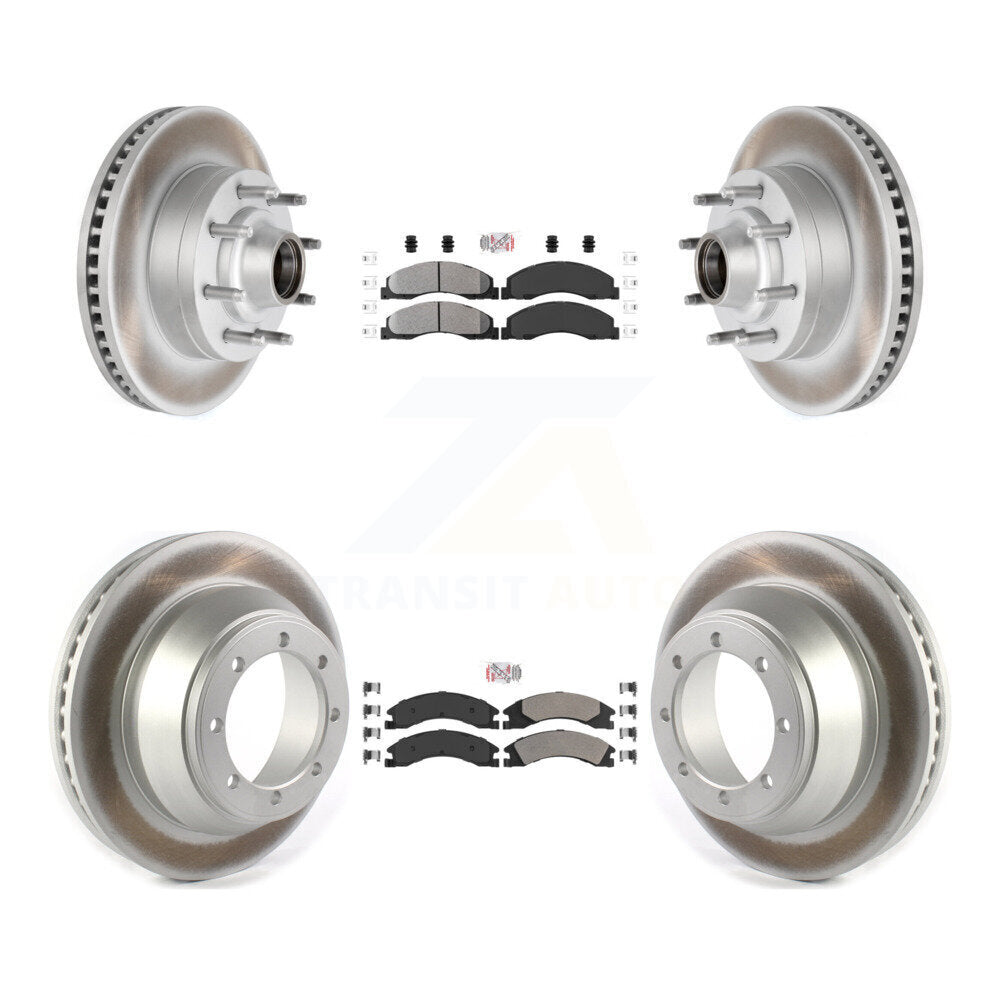 Transit Auto KGA-105529 Disc Brake Kit for 2009-2010 Ford E-450 Super Duty - Front and Rear