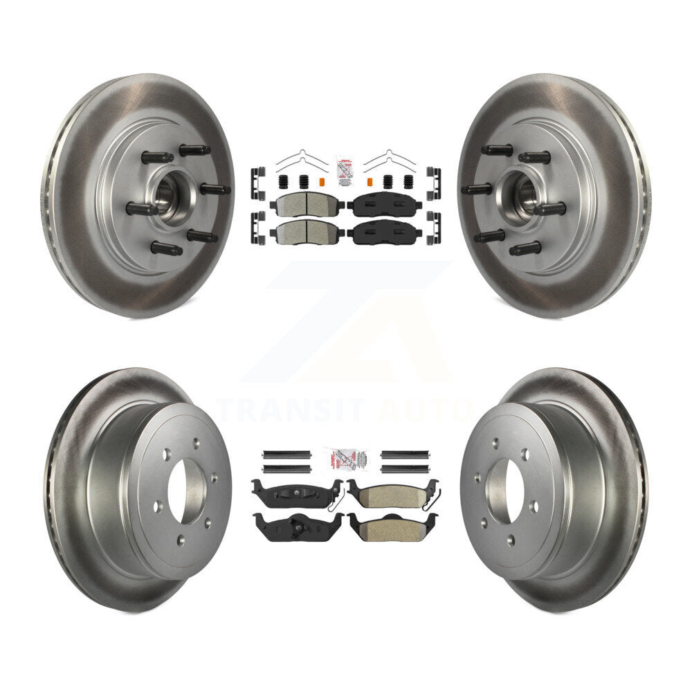 Transit Auto KGA-105534 Disc Brake Kit for 2004-2008 Lincoln Mark LT, Ford F-150 - Front and Rear