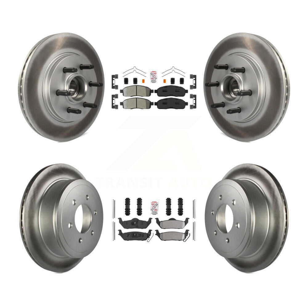 Transit Auto KGA-105535 Disc Brake Kit for 2004-2008 Lincoln Mark LT, Ford F-150 - Front and Rear