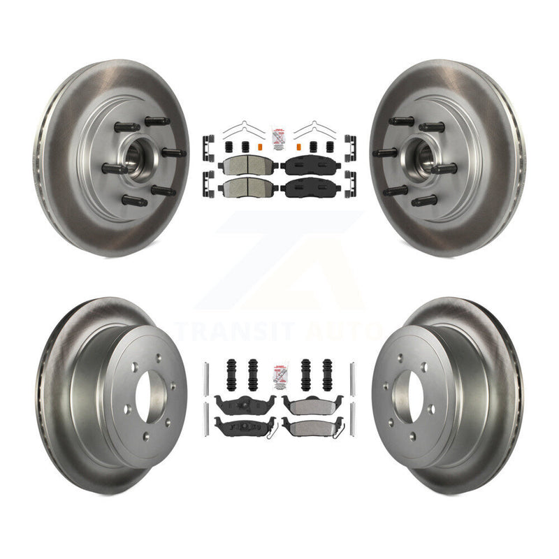 Transit Auto KGA-105535 Disc Brake Kit for 2004-2008 Lincoln Mark LT, Ford F-150 - Front and Rear