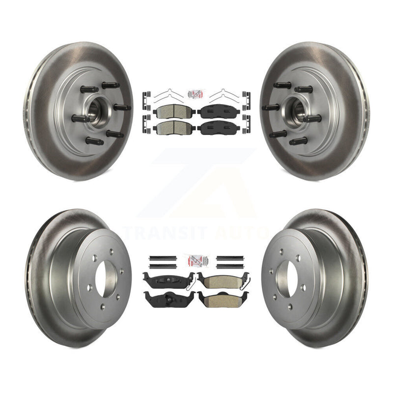 Transit Auto KGA-105536 Disc Brake Kit for 2004-2008 Lincoln Mark LT, Ford F-150 - Front and Rear
