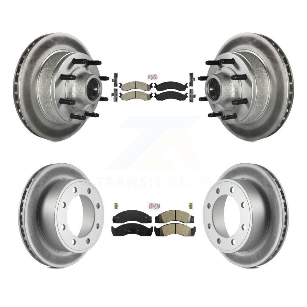 Transit Auto KGA-105540 Disc Brake Kit for 1996-1999 Ford Econoline Super Duty - Front and Rear