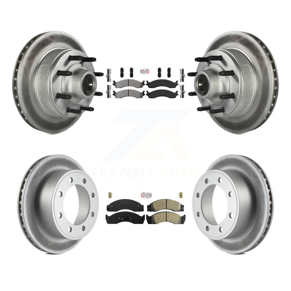 Transit Auto KGA-105541 Disc Brake Kit for 1996-1999 Ford Econoline Super Duty - Front and Rear