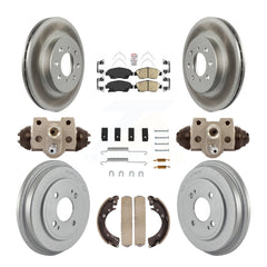 Transit Auto KGA-105547 Disc Brake Kit for 2004-2005 Honda Civic - Front and Rear