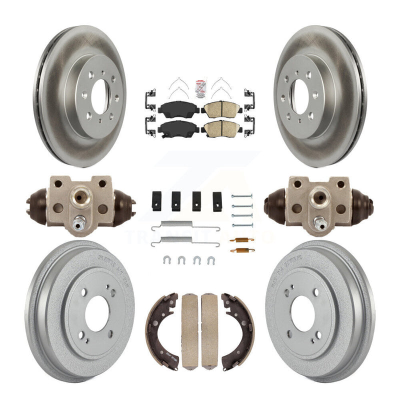 Transit Auto KGA-105547 Disc Brake Kit for 2004-2005 Honda Civic - Front and Rear