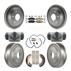 Transit Auto KGA-105549 Disc Brake Kit for 2007 GMC Sierra 1500 - Front and Rear