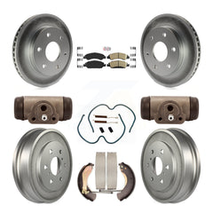 Transit Auto KGA-105550 Disc Brake Kit for 2007 GMC Sierra 1500 - Front and Rear