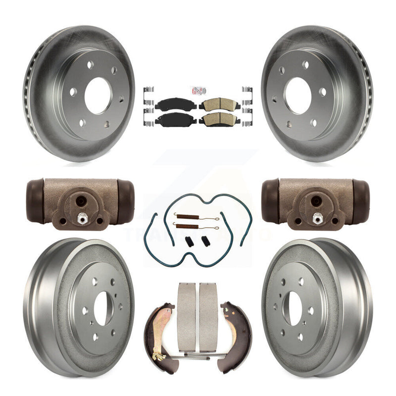 Transit Auto KGA-105550 Disc Brake Kit for 2007 GMC Sierra 1500 - Front and Rear