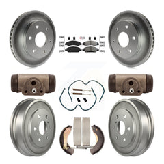 Transit Auto KGA-105552 Disc Brake Kit for 2007 GMC Sierra 1500 - Front and Rear