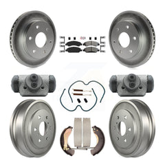 Transit Auto KGA-105553 Disc Brake Kit for 2007 GMC Sierra 1500 - Front and Rear