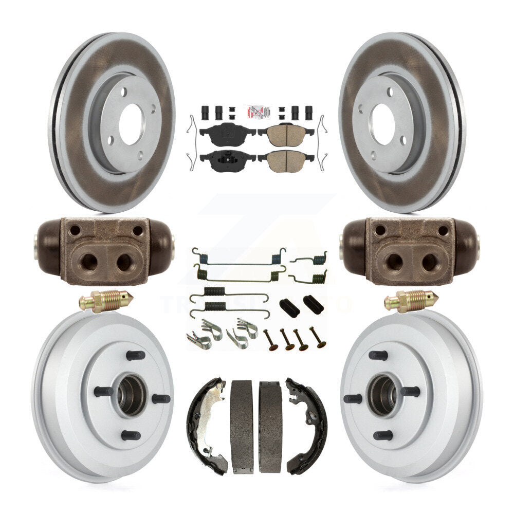 Transit Auto KGA-105554 Disc Brake Kit for 2005-2007 Ford Focus - Front and Rear