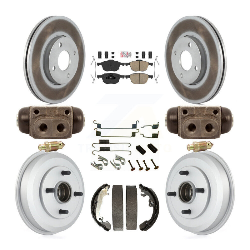 Transit Auto KGA-105554 Disc Brake Kit for 2005-2007 Ford Focus - Front and Rear