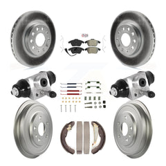 Transit Auto KGA-105556 Disc Brake Kit for 2011-2012 Volkswagen Jetta - Front and Rear