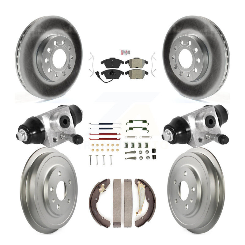 Transit Auto KGA-105556 Disc Brake Kit for 2011-2012 Volkswagen Jetta - Front and Rear