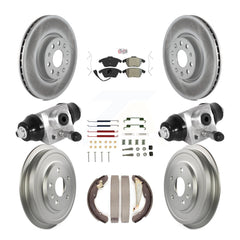 Transit Auto KGA-105557 Disc Brake Kit for 2011-2012 Volkswagen Jetta - Front and Rear
