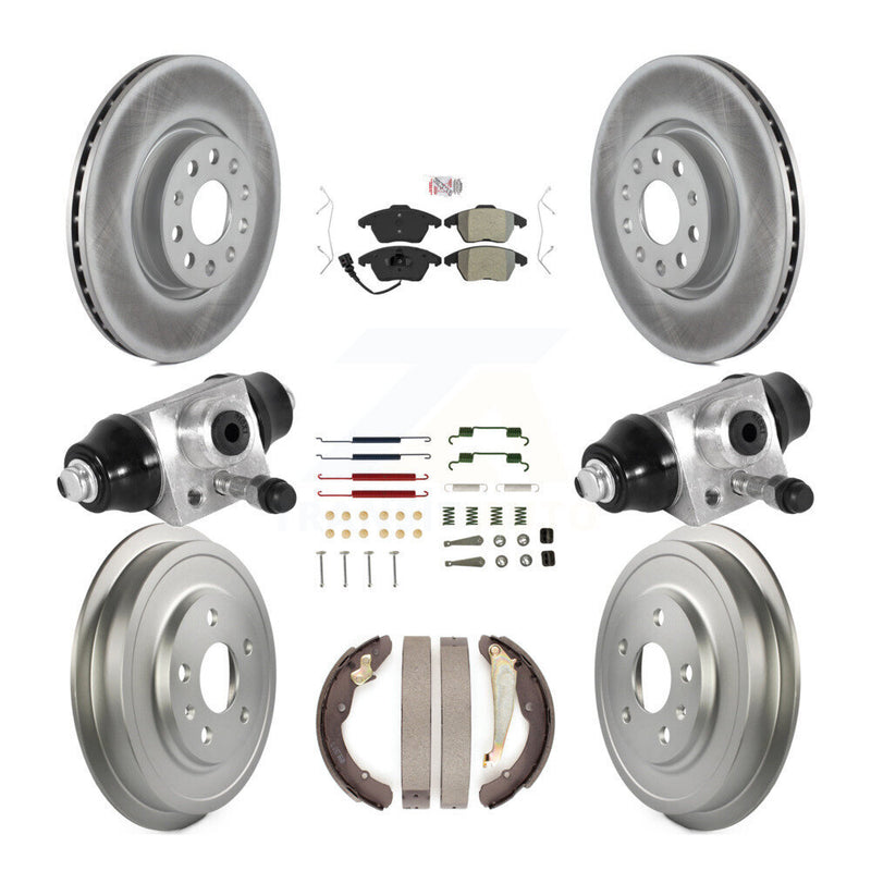 Transit Auto KGA-105557 Disc Brake Kit for 2011-2012 Volkswagen Jetta - Front and Rear